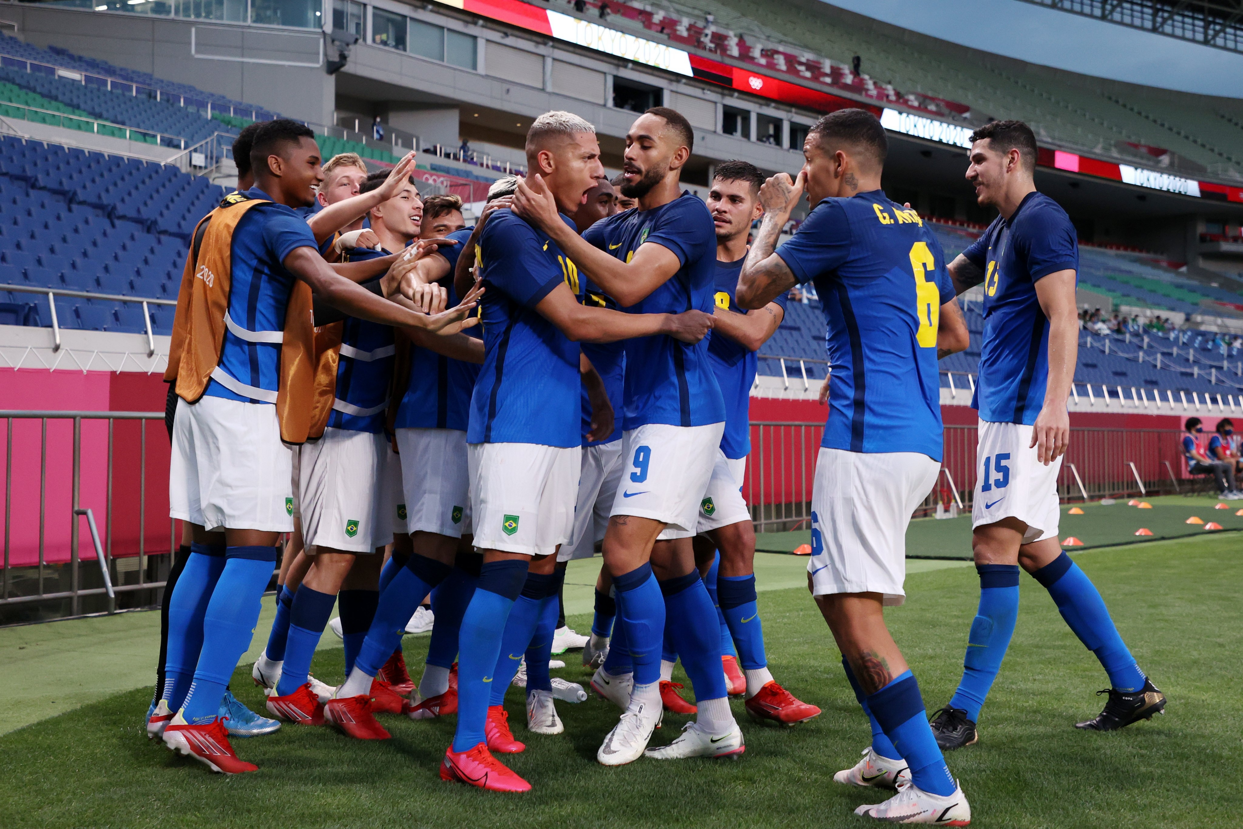 Brasil vence e está classificado para as semifinais das Olimpíadas