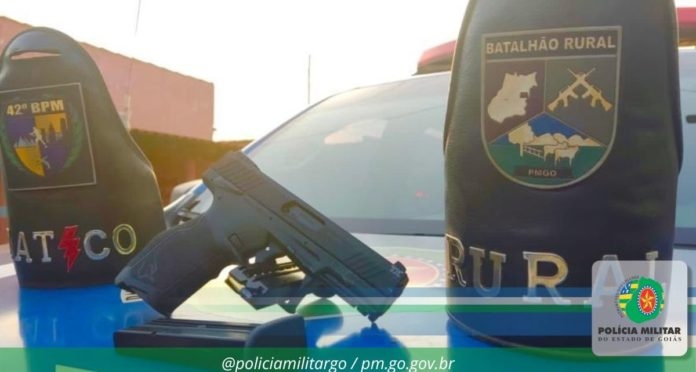 Homem é preso suspeito de furtar armas de fogo