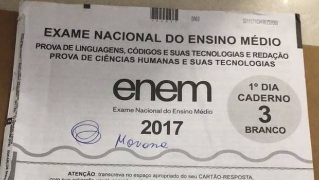 PF investiga estudante suspeito de fraudar redação do Enem