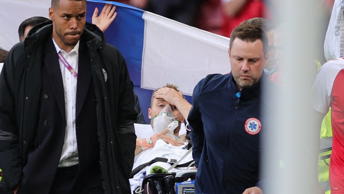 Uefa convida o dinamarquês Christian Eriksen para assistir à final da Eurocopa