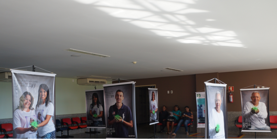 Exposição fotográfica sensibiliza sobre doação de órgãos