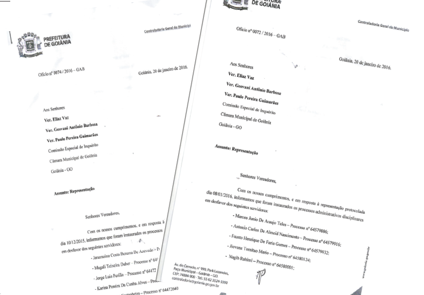 Prefeitura abre processo contra  servidores investigados pela CEI