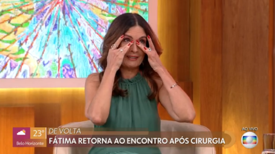 Fátima Bernardes chora ao lembrar de funcionária que morreu de Covid-19; assista