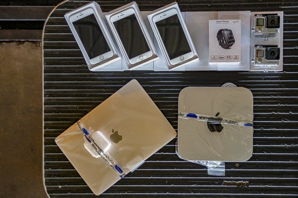 Receita leiloa Iphone, GoPro e outros produtos pela metade do preço