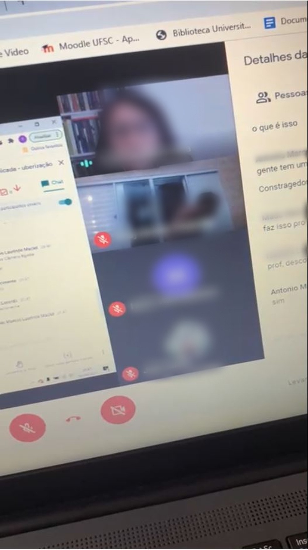 Aluno pode ser expulso da UFSC após mostrar cenas de sexo durante aula online