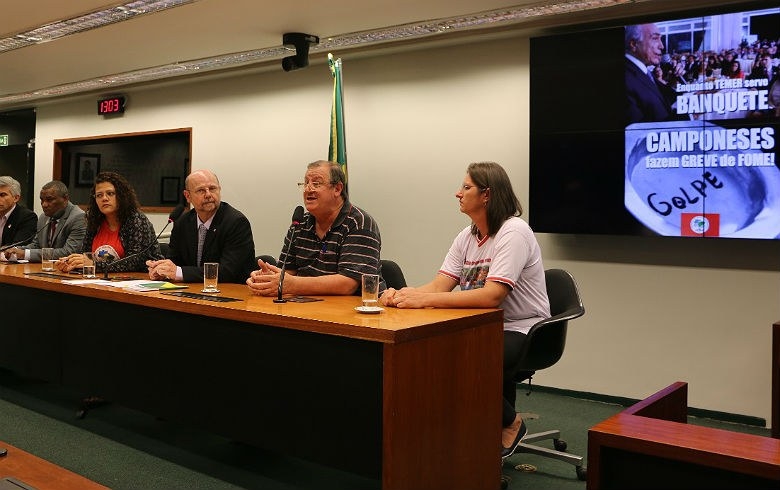 Trabalhadores rurais fazem greve de fome contra a reforma da Previdência