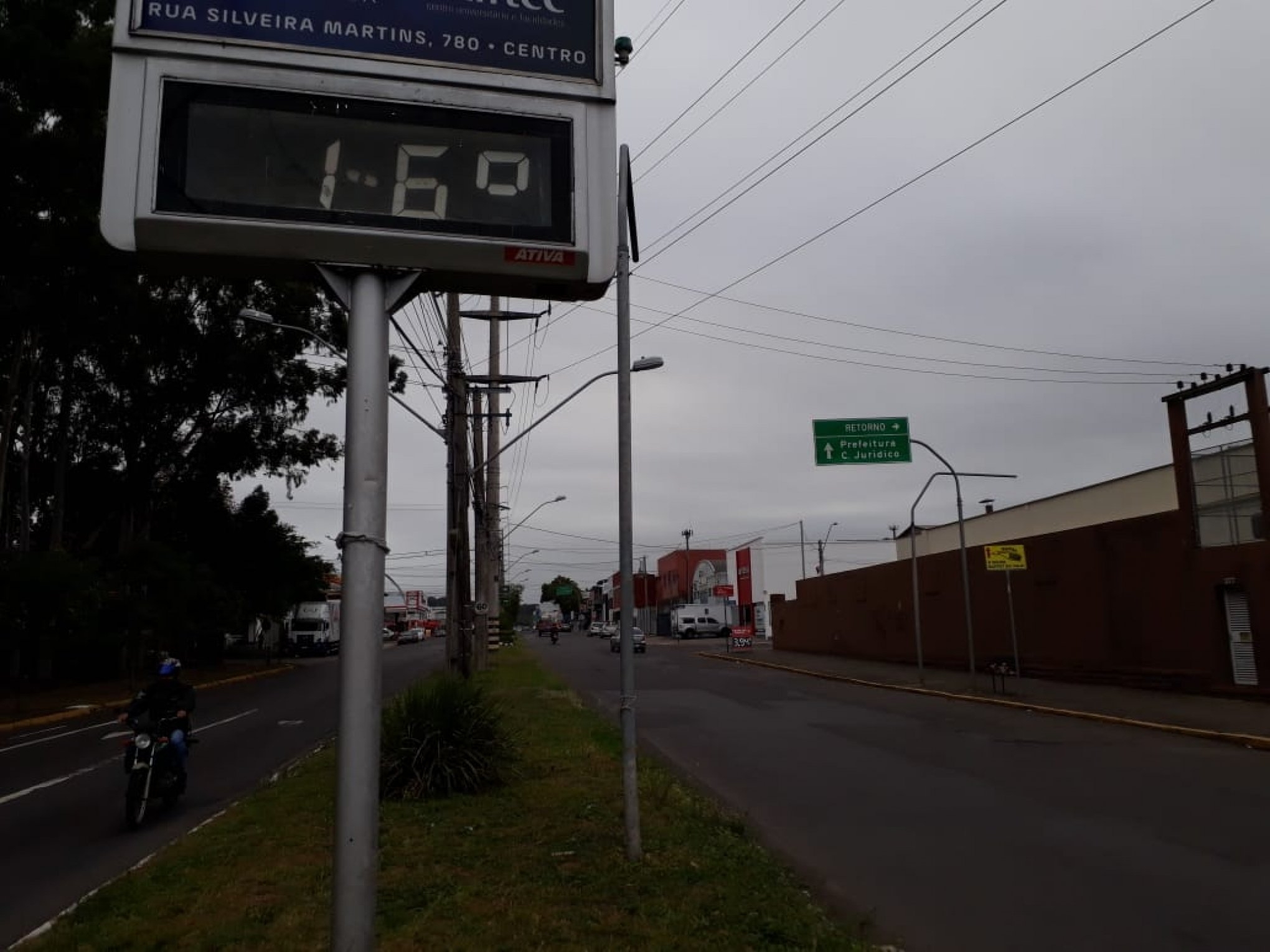 Onda de frio derruba temperaturas no País