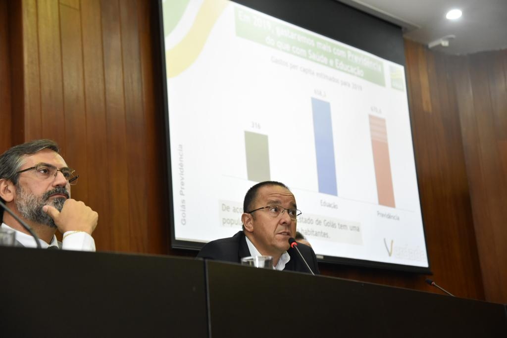 Na OAB: "Em 15 anos, despesa com pessoal cresceu quase 500%", relata presidente da Goiasprev