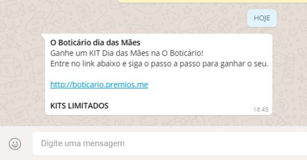 Com falsa promoção do Dia das Mães, cibercriminosos roubam dados de vítimas