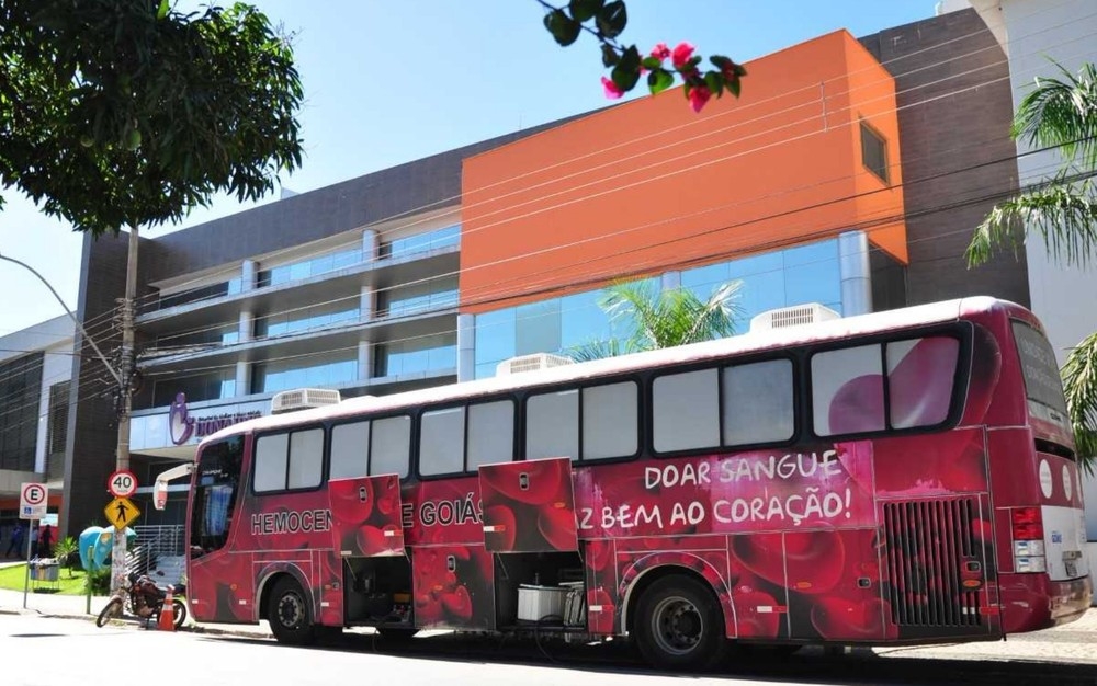 Hospital de Goiânia faz ação para incentivar doação de sangue