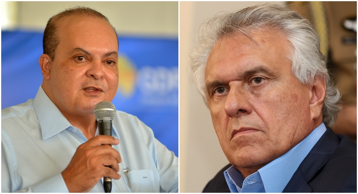 ”Não se atreva a desrespeitar policiais goianos”, diz Caiado a Ibaneis