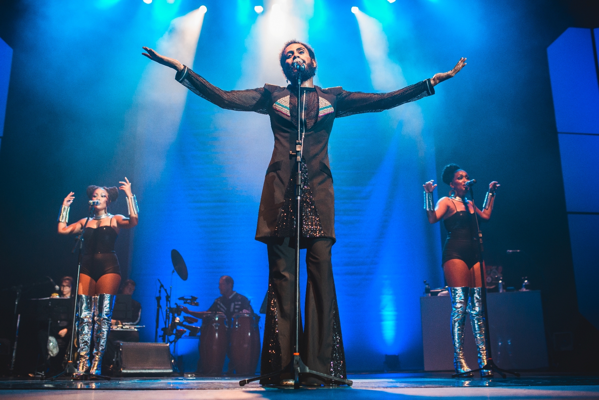 Black music no palco