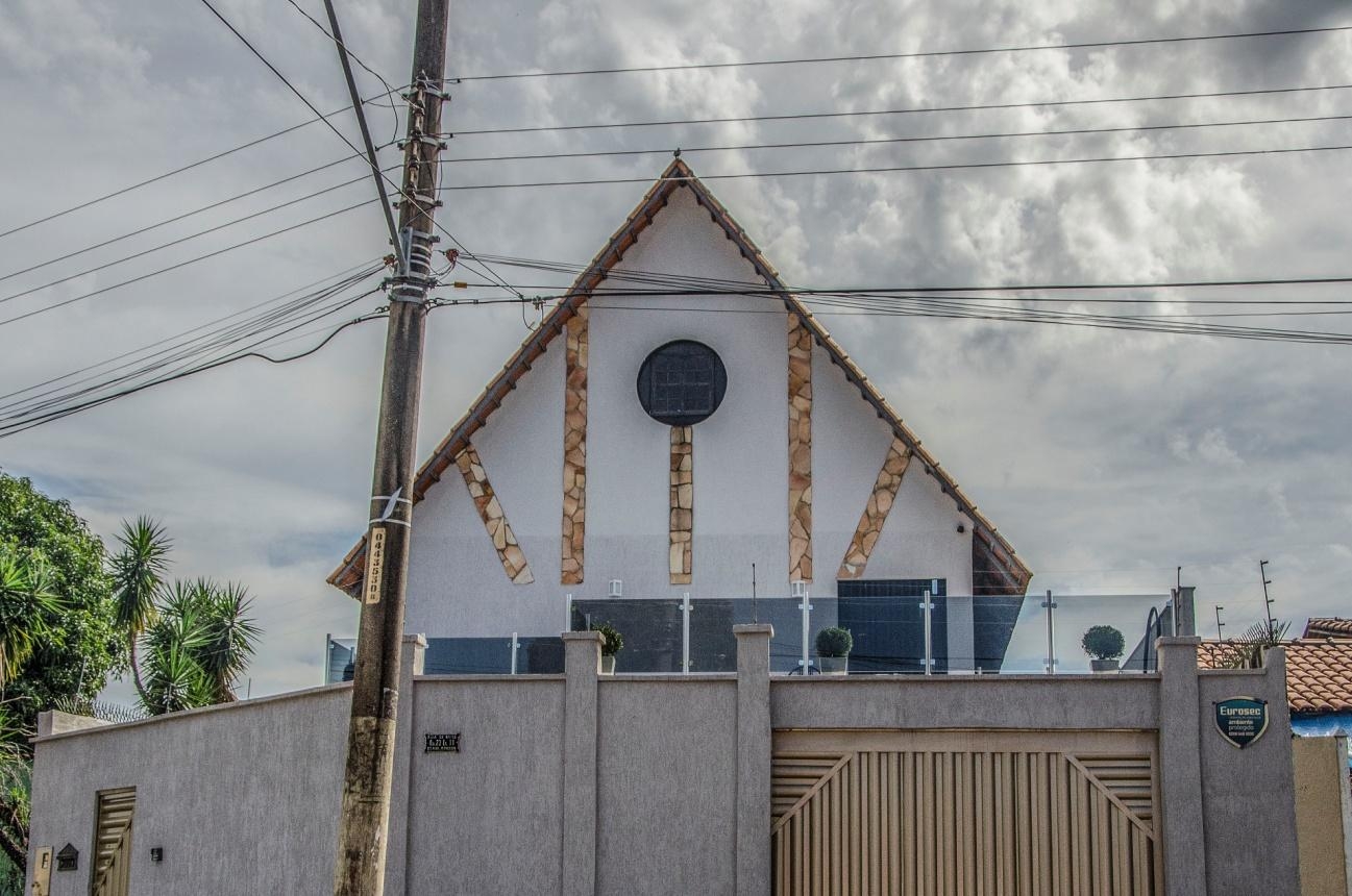 Casas, esculturas