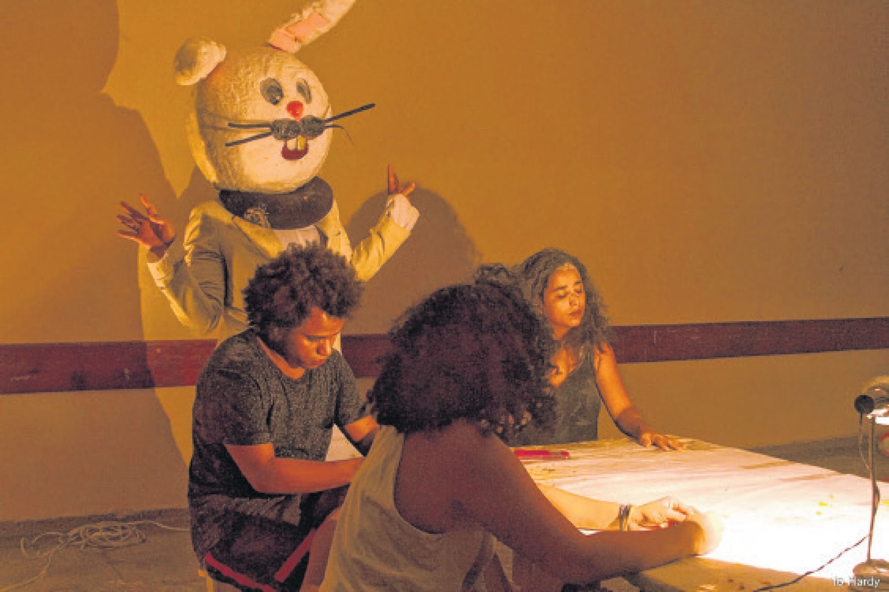 O Bolo, o Coelho, o Ator