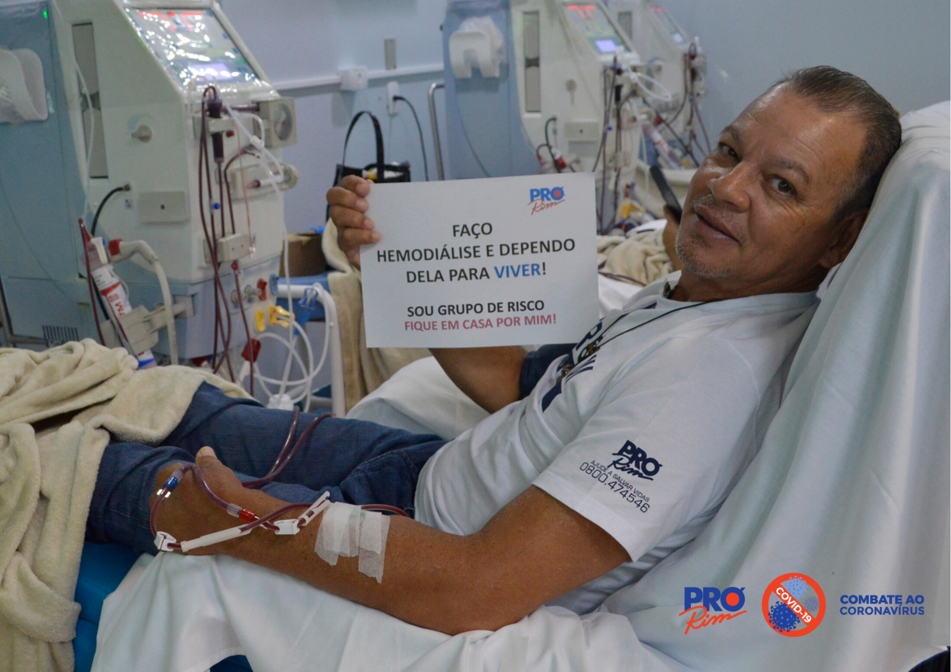 Até metade dos intubados por covid tem insuficiência renal e precisa de diálise