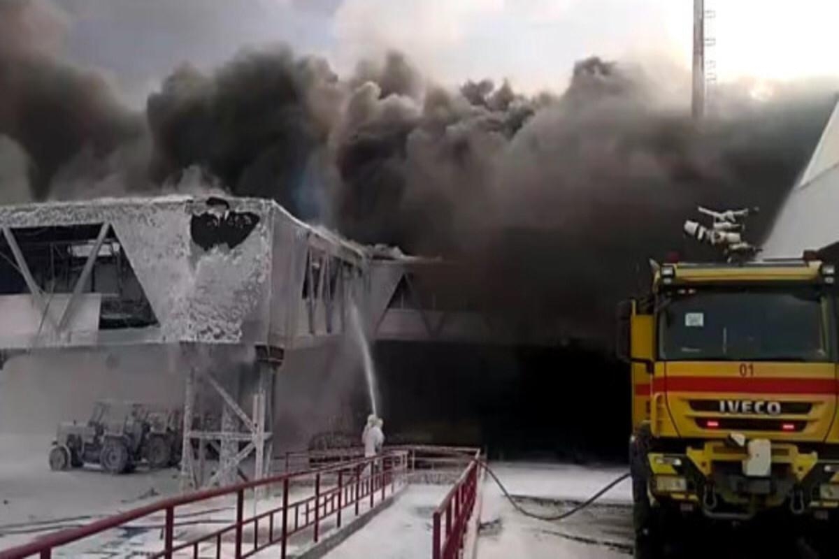 Aeroporto de São Luis registra incêndio em ponte de embarque
