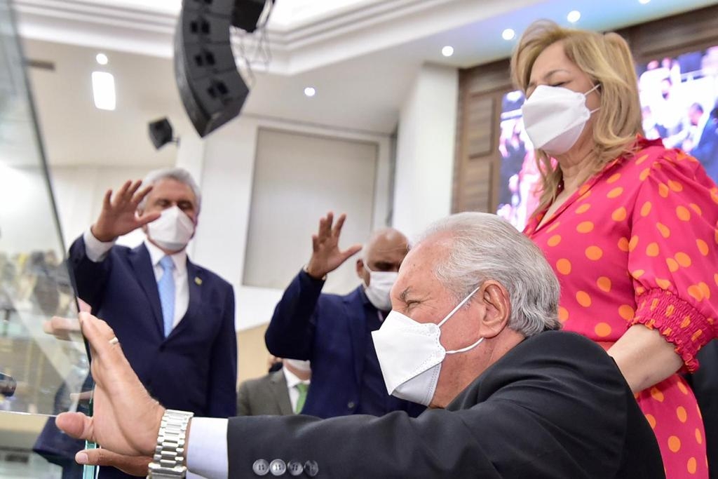 Caiado fala de ações sociais durante celebração de aniversário de líder da Assembleia de Deus