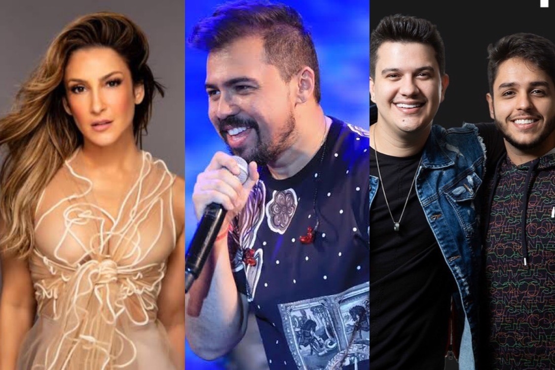Com entrada gratuita, Claudia Leitte, Xand Avião e Hugo e Guilherme se apresentam em Goianésia