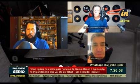 Sem Rogério Cruz, Interativa FM cancela debate e entrevista apenas Wilder