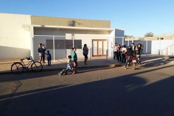 Alunos de creche incendiada em Janaúba voltam às aulas