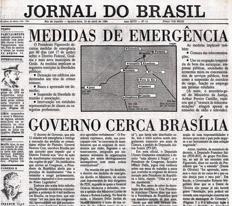 Oposição e sindicalistas denunciam Estado de Sítio