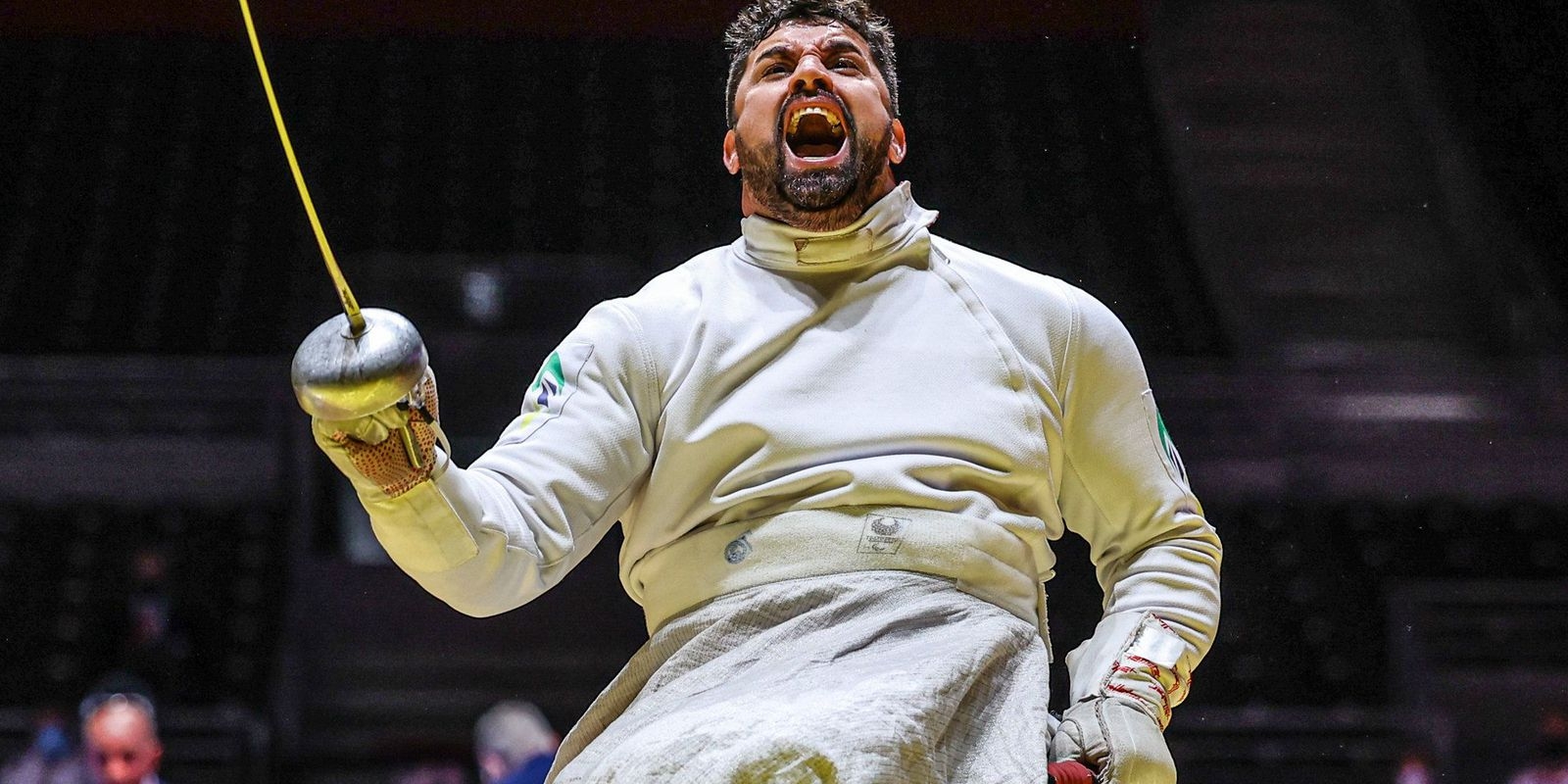 Jovane Guissone conquista prata na esgrima em cadeira de rodas em Tóquio-2020