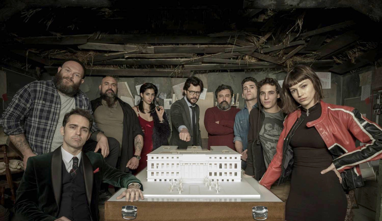 Conheça a nova sensação da Netflix “La casa de papel”