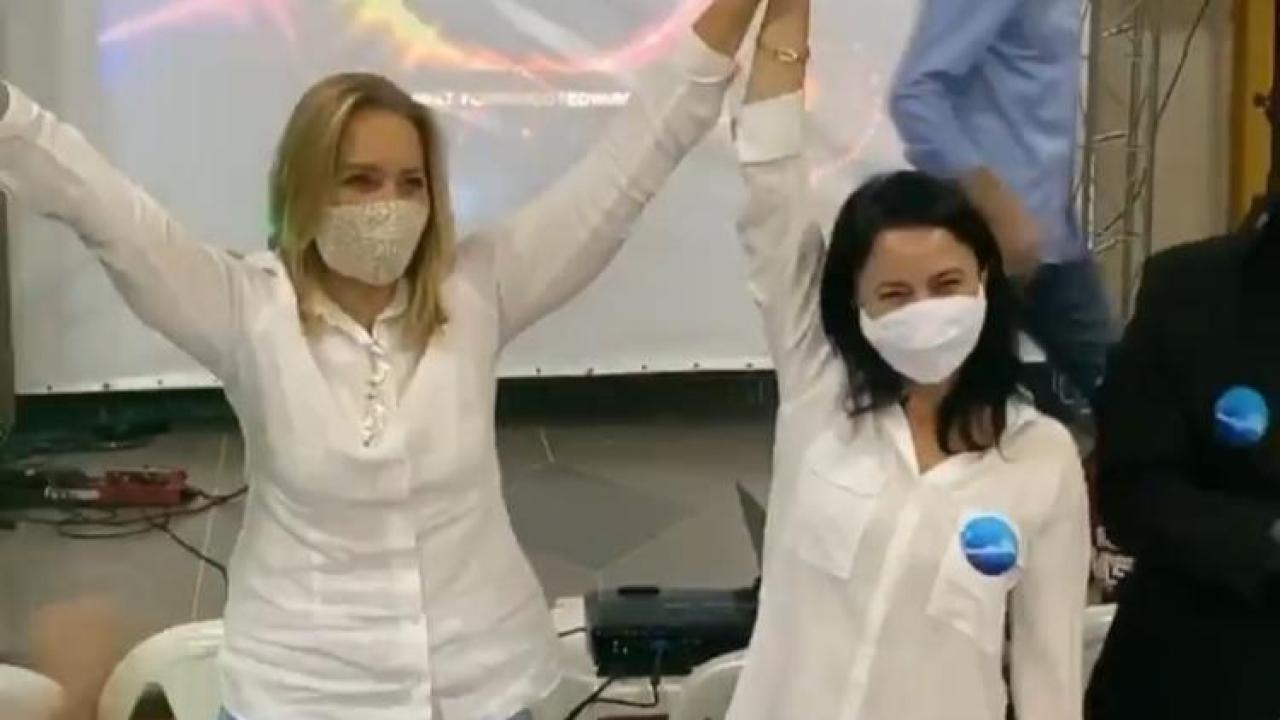 ELEIÇÕES 2020: Lêda Borges e Maria Yvelônia se destacam em corrida eleitoral