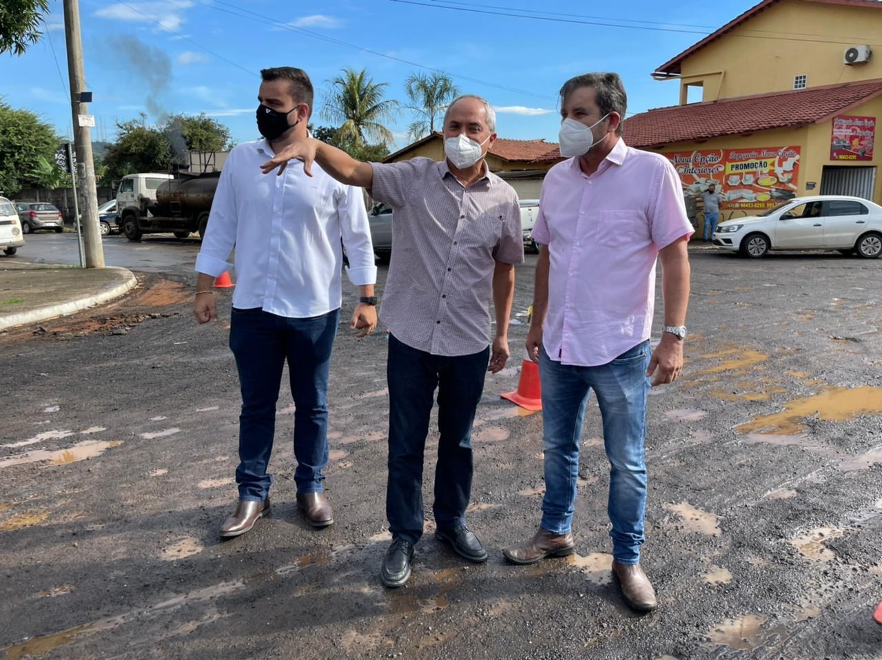 Obras de reconstrução asfáltica avançam em Goiânia