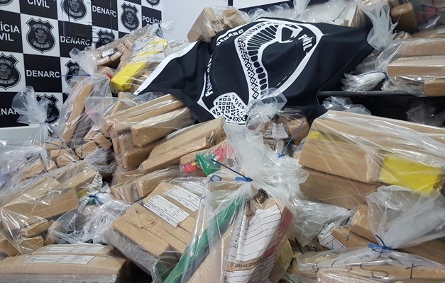 Grupo é preso com mais de meia tonelada de maconha em Goiânia