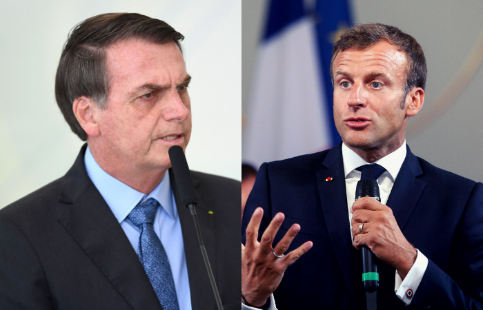 Amazônia: Bolsonaro diz que só vai aceitar os R$ 83 milhões do G7, se Macron "pedir desculpas"