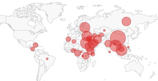 Número de jornalistas detidos no mundo bate recorde e é o maior desde 1995, aponta relatório
