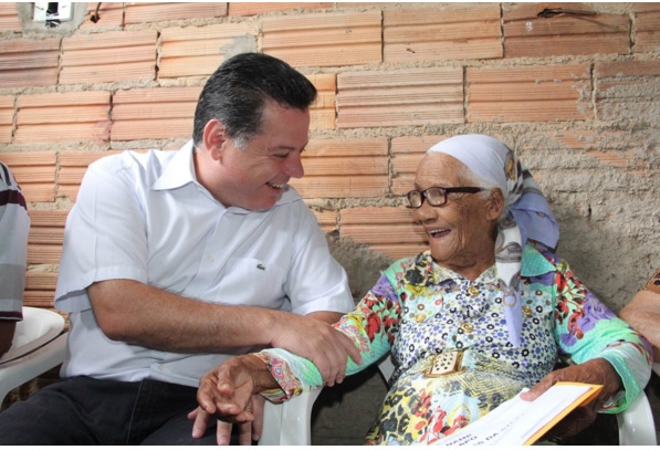 Marconi participa de comemorações dos 110 anos de Joaquina Rosa