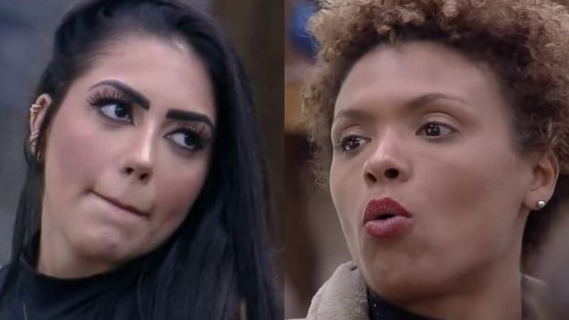 Barraco entre Lidi Lisboa e Mc Mirella em A Fazenda