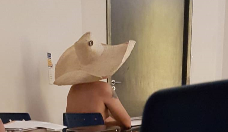 Bombou na Internet: Estudante assiste aula nu em universidade de Goiânia