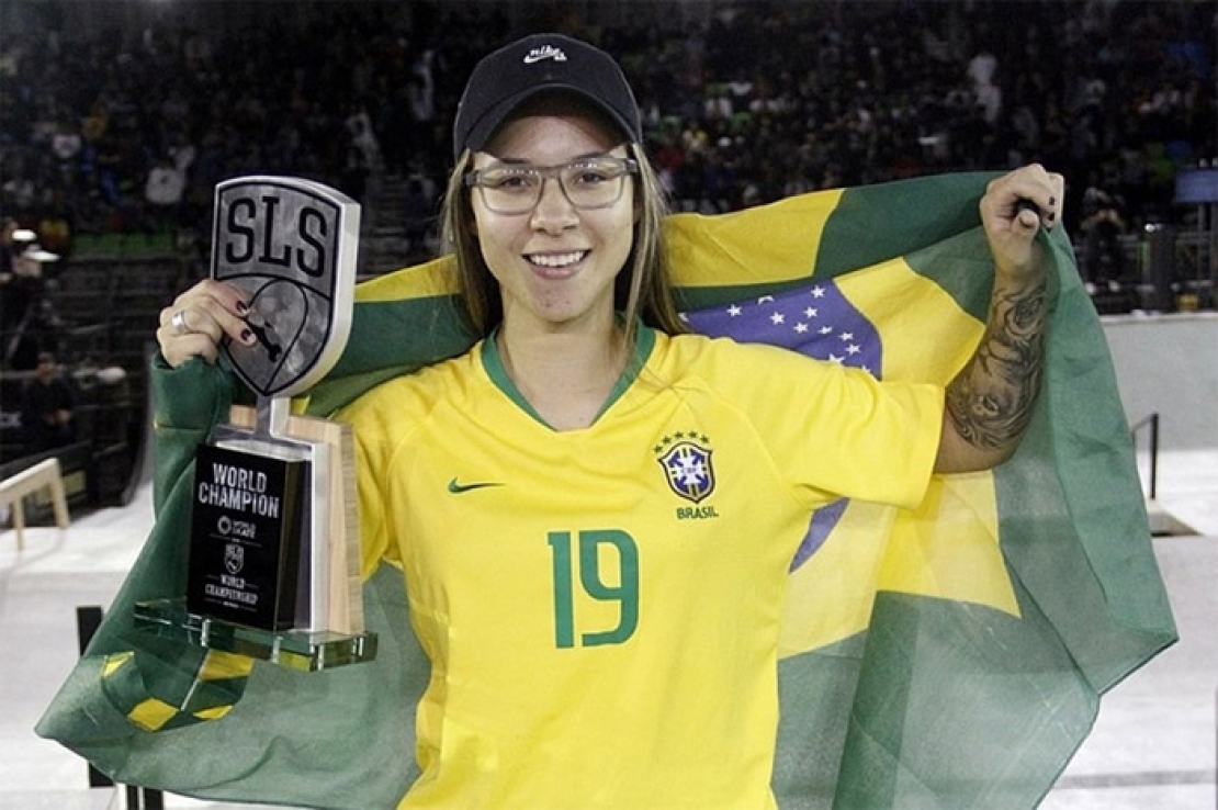 Campeã mundial, Pâmela Rosa adapta treinos na garagem de casa com foco em Tóquio