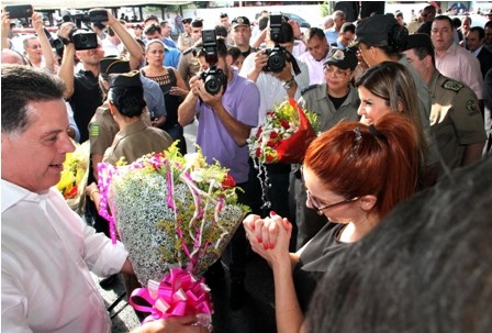 Governador do Estado lança a Patrulha Maria da Penha em Aparecida de Goiânia