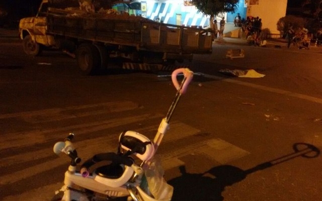 Caminhão atropela e mata criança de 1 ano no São Judas Tadeu