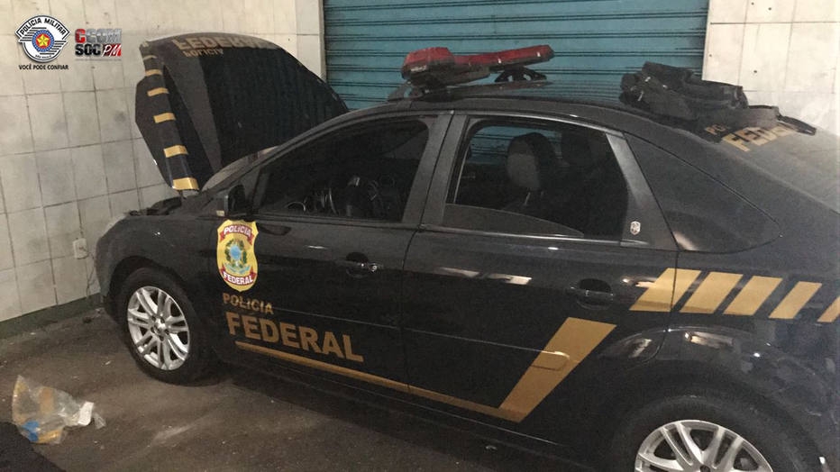 Grupo é detido suspeito de clonar carros da PF e da Receita Federal