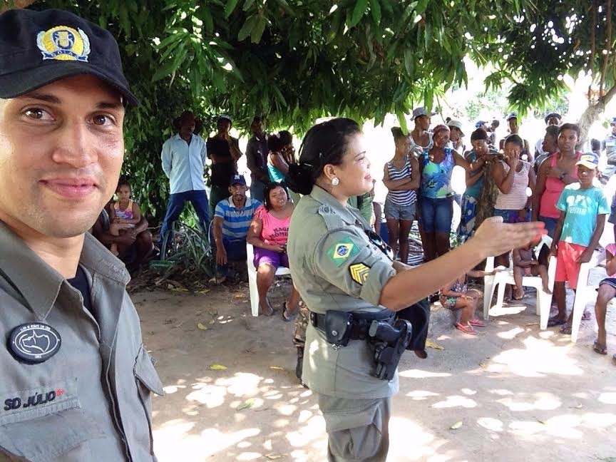Polícia Militar ampara Kalunga;  operação terminou na sexta