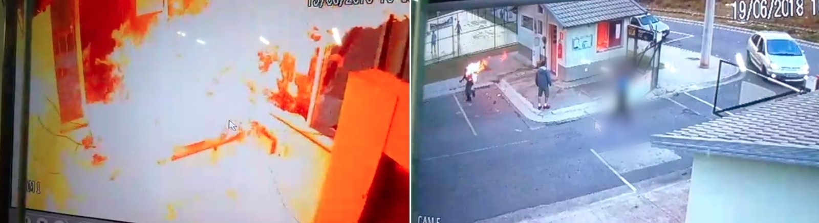 Homem coloca fogo em porteiro de fazenda
