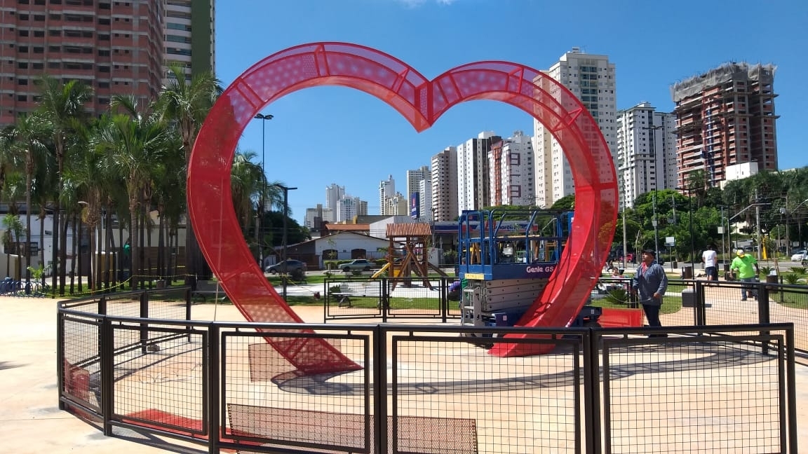Goiânia inaugurará “Praça do Amor”com monumento em estilo europeu