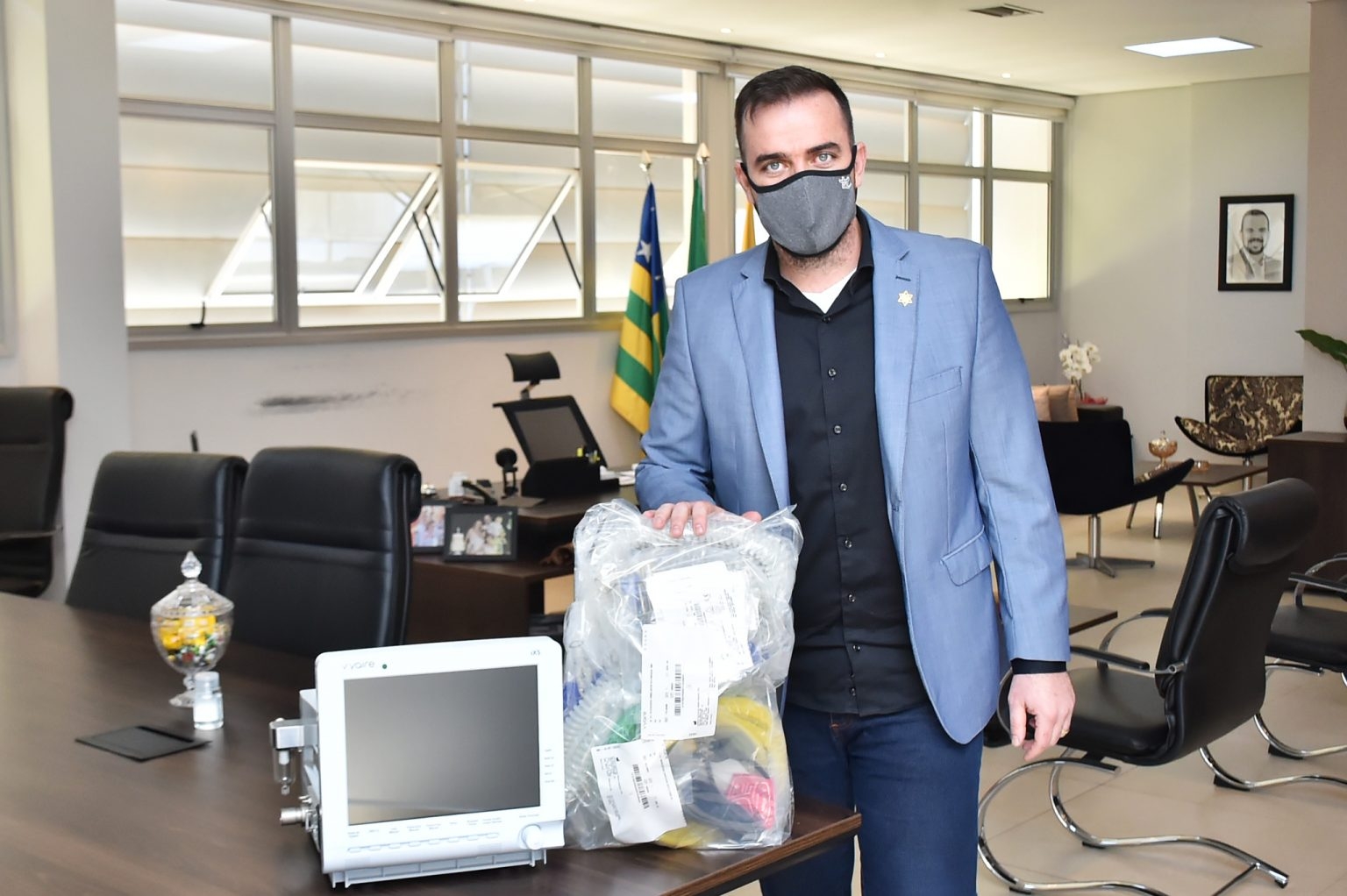 Aparecida recebe dez respiradores para o tratamento da Covid-19