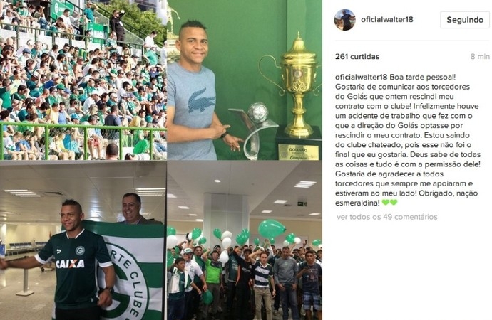 Porto concorda com termos de rescisão de Walter