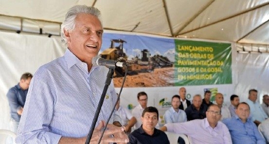 Caiado inaugura sede do Diretório Estadual do União Brasil, em Goiânia