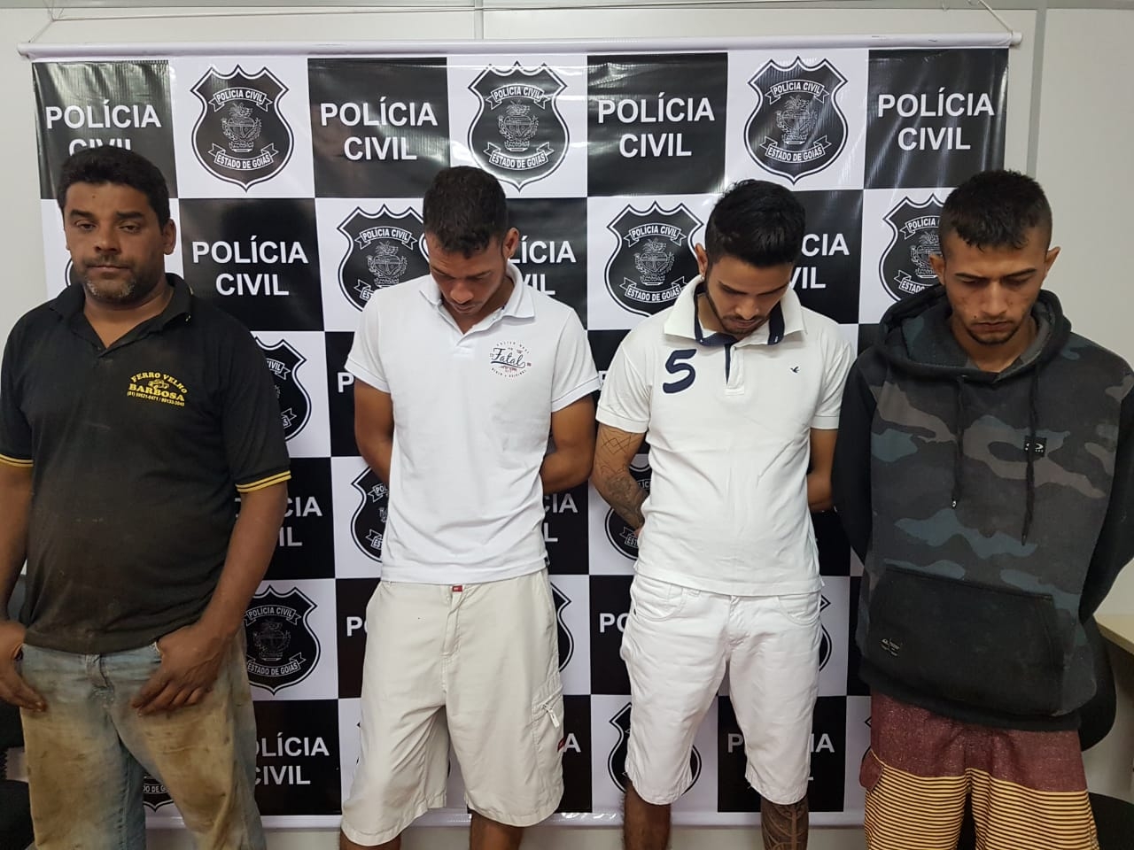 Operação da Polícia Civil prende seis ladrões de veículos no Entorno do DF