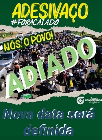 Após adesão de ex-servidores, bolsonaristas cancelam protesto