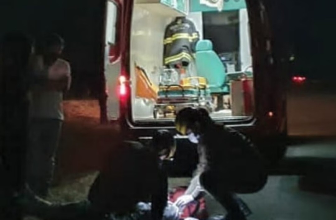 Adolescente fica em estado grave após acidente de moto em Catalão
