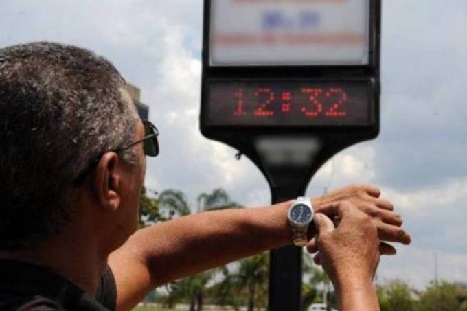 Horário de verão começa em novembro