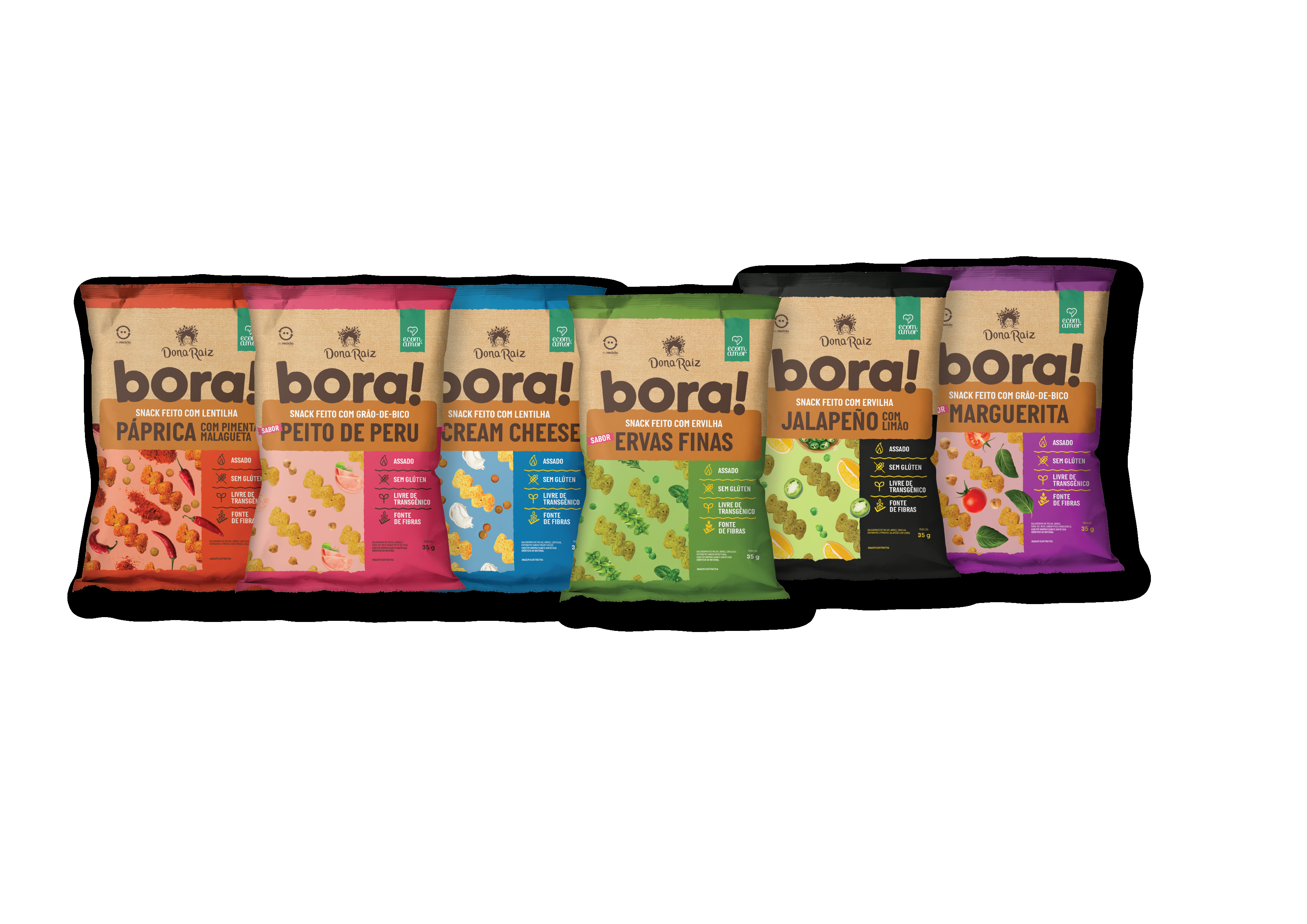 Produto tem lentilha, ervilha e grão de bico em sua formulação